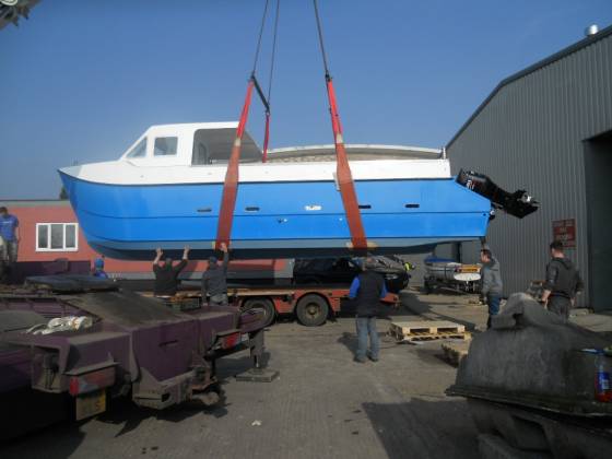 BERYL M getting loaded to go to BRIDLINGTON